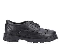 Hush Puppies Maxine Junior Leather Girls's Black Brogues - UK 13 / EU 32 / US 13.5