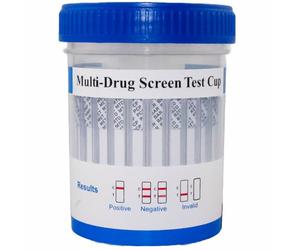 13-in-1 Drug Test Cup - Rapid Urine Drug Screening Kit for Home, Workplace & Clinical Use - Detects Cocaine, Morphine, Marijuana (THC), Amphetamines, Benzodiazepines & More - Fast & Accurate Results