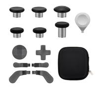13 in 1 Metal Thumbsticks for Xbox One Elite Series 2, Elite Series 2 Controller Accessory Parts, Gaming Accessory Replacement, Metal Mod 6 Swap Joysticks, 4 Paddles, 2 D-Pads, 1 Tool