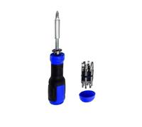 13 in 1 Multi Adjustable Ratchet Set Repair Tools with Torx Nut Hex and Square 1/4 Flat Drivers Head Phillips
