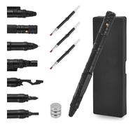 13 in 1 Multitool Pen Set, Stocking Stuffers for Adults Men, Multi Tool Pen Set, Gifts for Men Who Have Everything, Mens Gifts for Christmas, Fathers Day Dad Gifts, Birthday Gifts for Him,Black