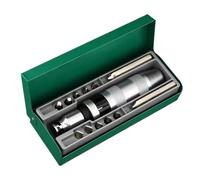 13-in-1 Ratcheting Screwdriver Set, 18.5 x 7 x 3.5 cm, Professional Maintenance Gear, Non-Slip High-Torque Driver, Workshop & Garage Repair Kit, Portable Tool for Travel and Camping