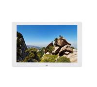 13 In 13.3 In Advertising Machine, Digital Photo Frame Video Player, Suitable For Both Commercial And Home Use (White)