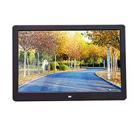 13 In High-Definition Digital Photo Frame With Touch Buttons, Electronic Photo Frame, 1280800 Image High Resolution, Breakpoint Memory Playback Function (Black)