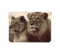 13 in Laptop Case Laptop Sleeve Shockproof Computer Sleeve Bag African Lion and Lioness Computer Case Carrying Cover