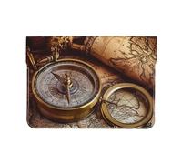 13 in Laptop Case Laptop Sleeve Shockproof Computer Sleeve Bag Compass and Old World Map Computer Case Carrying Cover