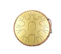 13 Inch 15 Tone Drummer Steel Tongue Drum Percussion Instrument Yoga Meditation Beginner Music Lover Gift (Color : D)