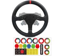 13 inch/33CM Real Carbon Fiber For Logitech G PRO RS50 Base Racing Wheel; Replace lightweight Original Leather Compatible with Logitech G RS TRUEFORCE Force Feedback RS50 System Hub (13 inch-Full