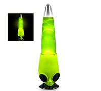 13 inch Alien Head Wax Motion Lava Lamp - Alien Decor - Great Gift or Prize - Mood Enhancer - Bedroom, Dorm or Desk Lamp- Ages 12+