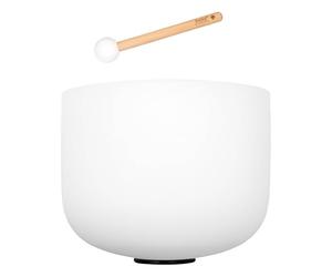 13 Inch Crystal Singing Bowl Set Frosted 440Hz D