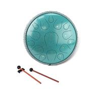 13 Inch D Key Steel Tongue Drum,15 Notes Handpan Drum with Drumsticks,for Music Education,Yoga,Meditation and More,with Mallets and Carry Bag (13inch)