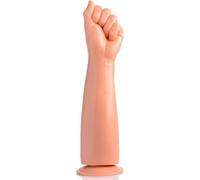 13 Inch Fist Dildo Huge Realistic Clenched Fist Keep The Faith (Flesh)