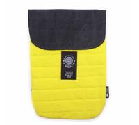 13 inch Laptop Padded Pouch - Crazy Yellow - 14oz Stonewash