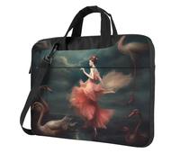 13 Inch Laptop Shoulder Bag For Men Women,Waterproof Briefcase Messenger Bag A Night Of Miracles And Magic Laptop Sleeve Bag W/Strap Handle