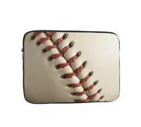 13 Inch Laptop Sleeve Bag Waterproof Shockproof Laptop Case Bag Baseball Lace Close Up Computer Skin Bags Lightweight Tablet Carrying Case