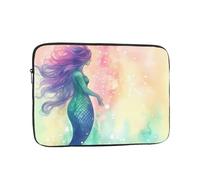 13 Inch Laptop Sleeve Bag Waterproof Shockproof Laptop Case Bag Beautiful Mermaid Tail Computer Skin Bags Lightweight Tablet Carrying Case
