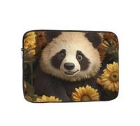 13 Inch Laptop Sleeve Bag Waterproof Shockproof Laptop Case Bag Cute Animal Sunflower Computer Skin Bags Lightweight Tablet Carrying Case