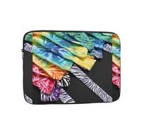 13 Inch Laptop Sleeve, Soft Protective Case With Exotic Tribe Tie Dye Style Print Print,Slim Lightweight Bag Specially Compatible With 13 Inch Macbook, Fits Some Pc Notebook