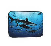 13 Inch Laptop Sleeve, Soft Protective Case With Hammerhead Sharks Print,Slim Lightweight Bag Specially Compatible With 13 Inch Macbook, Fits Some Pc Notebook