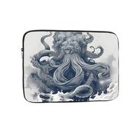 13 Inch Laptop Sleeve Water-resistant Laptop Case Compatible with 12-13" MacBook Chromebook, Cthulhu Octopus Print