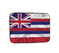 13 inch Portable Laptop Bag - Flag of Hawaii American Printing Shockproof Laptop Inner Pocket for Business, Travel, School, Office