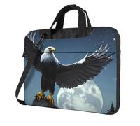 13 inch Shockproof Laptop Bag Unique Eagle under the stars Pattern Light and Easy To Carry Suitable for Business Trips