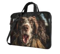 13 inch Shockproof Laptop Bag Unique Sky Warriors Pattern Light and Easy To Carry Suitable for Business Trips