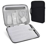 13 inch Surface Sleeve Case for 13-inch New Surface Pro 11th Copilot+PC, Pro 10/9/8/X, Shockproof Protective Padded Carrying Travel Bag, Black