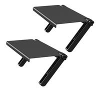 13-Inch Wide Platform Adjustable TV Top Shelf, Screen Top Shelf Mount, Monitor Top of TV Shelf Mounting Bracket for Streaming Devices, Cable Box, Router and Home Decor TV Top Storage Bracket, 2 Pack