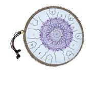 13 Inches Tongue Drum 15 Tone D Key Ethereal Drum Yoga HandPan Drums Professional Percussion Musical Instruments(13 inches 15 Notes C)