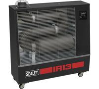 13 kW Industrial Infrared Diesel Heater - 50L Fuel Tank - Overheat Protection