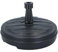 13 Litre 45cm Plastic Garden Parasol Base Umbrella Stand Sunshade Holder Black