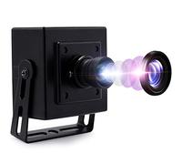 13 Megapixel USB Camera No Distortion Fixed Focus Webcam with Aluminum Case HD Webcamera MJPEG 15fps 3840x2880 Sony IMX214 Sensor USB with Camera for Computer PC Laptop Desktop,Support Most OS