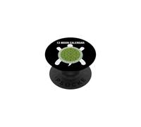 13 Moon Turtle Lunar Calendar Nature Design Shell PopSockets Adhesive PopGrip
