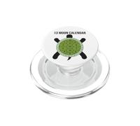 13 Moon Turtle Lunar Calendar Nature Design Shell PopSockets PopGrip for MagSafe