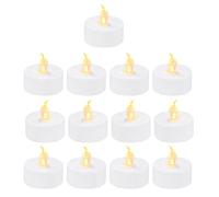 13 Multipurpose Frame Tea Lights for Printing Components, Perfect for Home Decor Party and Creative Projects, Realistic Lights
