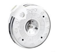 13 Note Chromatic Pitch Pipe, C-C Scale Tuner for Violin, Guitar, Saxophone, Choir, Metal and Plastic A003A with Velvet Case