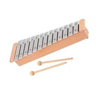 13-Note Glockenspiel Portable Aluminum Piano Xylophone With Wooden Sticks Compact And Lightweight