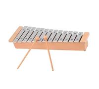 13-Note Glockenspiel Portable Aluminum Xylophone With Wooden Sticks Quite Portable