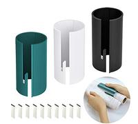 13 Pack Gift Wrapping Paper Cutter Roll Wrap Paper Trimmer Cutter Cutting Tools Paper Cutters - Easier Cuts Perfect Line Sliding （10 Embedded Replacement）