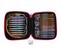 13 Pairs Circular Knitting Needles, Interchangeable Knitting Needles Set with Extension Cable, Size from 2.75mm to 10mm