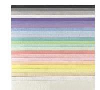 13 Pcs 8 x 12 inches 13 Pastel Colors for A4 Felt Fabric Sheets Assorted Color Felt Pack DIY Craft Patchwork 2mm Thick (Multicolor)