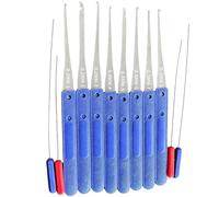 13 Pcs Broken Key Removal Tool Set Locksmith Tools 0.2mm-0.4mm Broken Key Remover