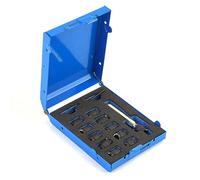 13 Pcs Double Sided Rotary Spot Weld Cutter Drill Bits, Hex Shank Removal Tool Set, High Strength Steel for Car Spot Weld, Includes 11 Cutters and 2 Replacement Heads