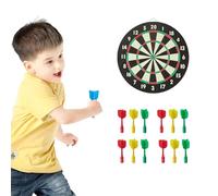 13 PCS Magnetic Dart Board Set for Kids - Indoor Outdoor Game With 12 Darts for Family-Friendly Fun