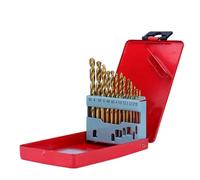 13 PCS/Set Twist Drill Bits 1.5-6.5mm HSS Drill Bit Set Woodworking Metal Tools