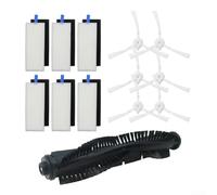 13 piece replacement accessories for Qihoo For 360 sweeping robot S6 vacuum cleaner designed to keep roller brush and filters in optimal condition