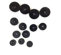 Assortment of Rubber Flat Washers Pack of 13 Tap Washers, Set includes 3 UK sizes, 3 x 3/8", 5 x 1/2" and 5 x 3/4" fits most traditional taps, perfect for tap repairs or replacements