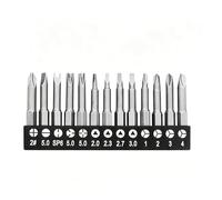 13 Piece Screwdriver Bits, Specially Shaped Screwdriver Bit Set, Magnetic Bits for Phillips, U-shaped, Y-type, Triangle, Inner Cross, 1/4 Inch Hex Shank for Craftsmen and DIY