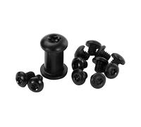13-Piece Titanium Screw for Benchmade 535 Bugout, Mini Bugout 533 and Bailout 537, Complete Hardware Set Includes Pivot, Handle and Pocket Clip Screws, Black